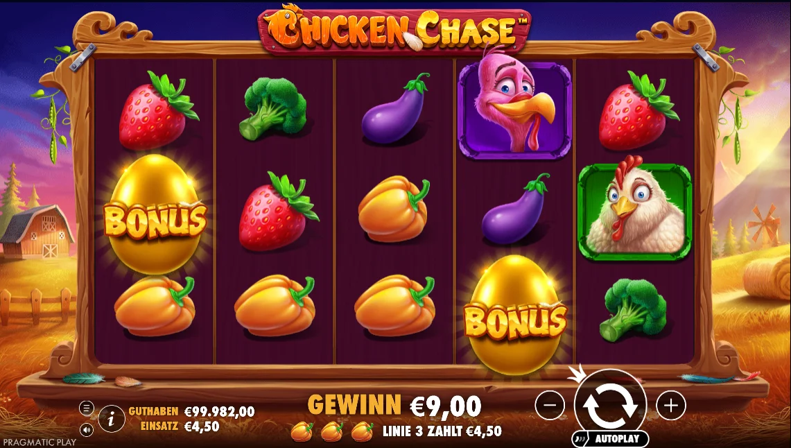 Chicken Chase Spiel