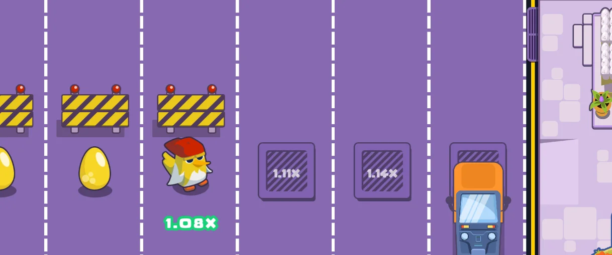 Chicken Cross Demo Spiel
