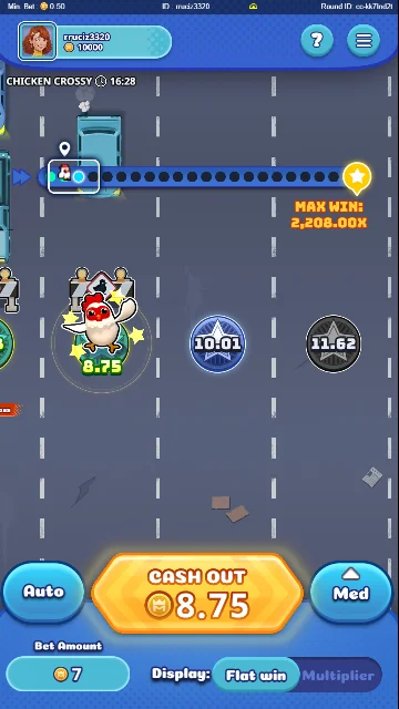 Chicken Crossy Spiel