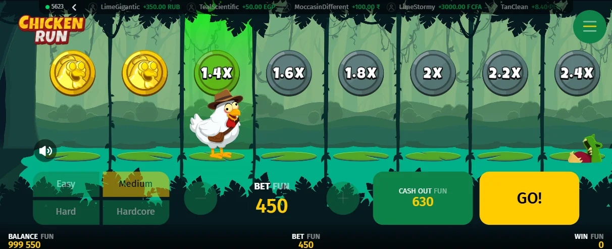 Chicken Run Demo