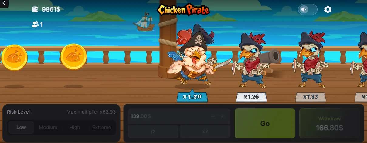 Demo Chicken Pirate