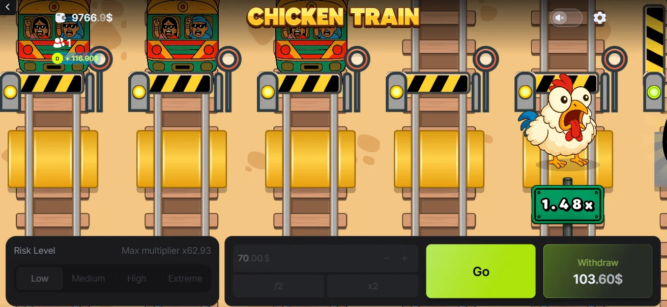 Demo Chicken Train