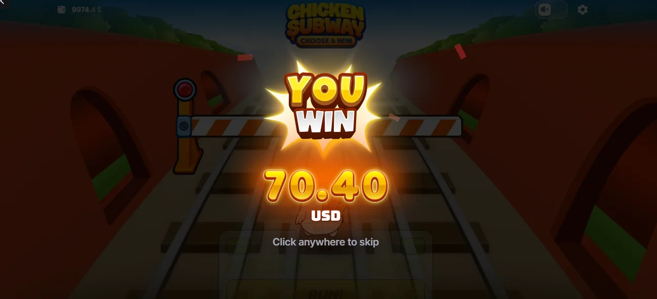 Demo Spiel Chicken Subway