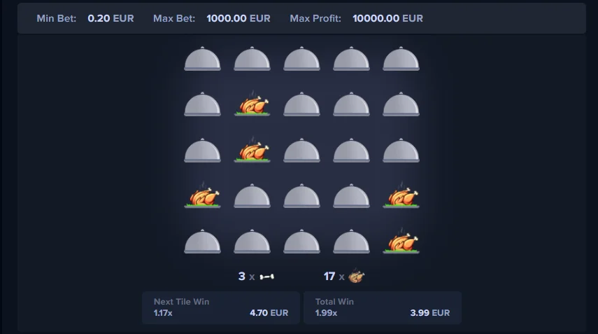 Demo Spiel MyStake Chicken