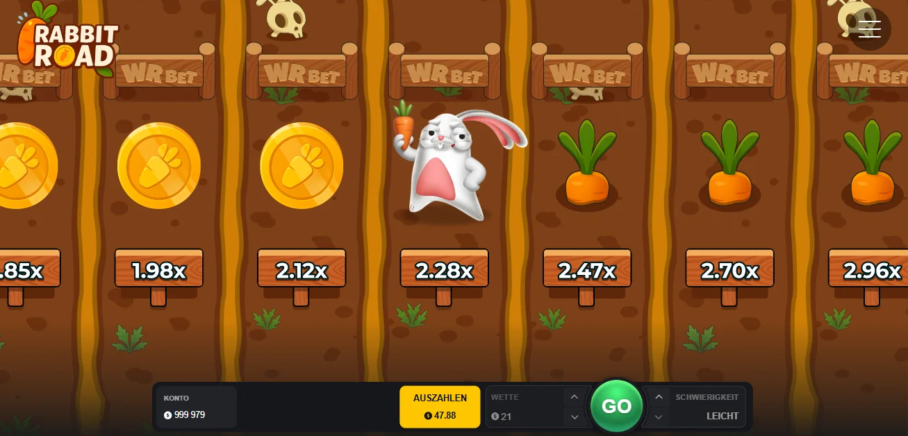 Demo Spiel Rabbit Road