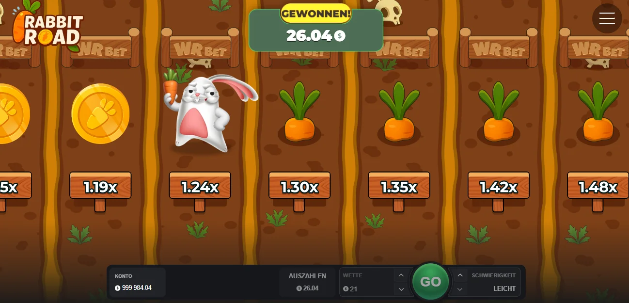 Rabbit Road Spiel