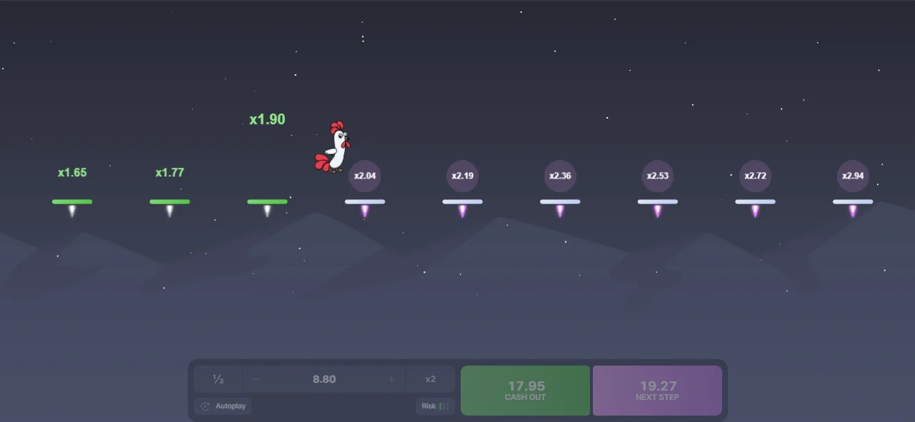 Rooster Run Spiel