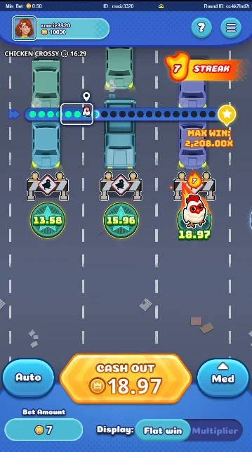 Spiel Chicken Crossy