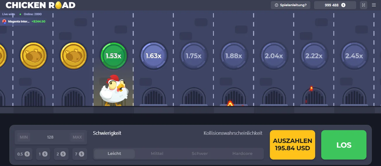 Spiel Chicken Road