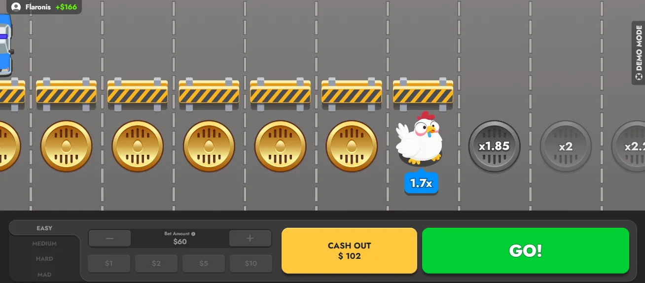 Spiel Chicken Route