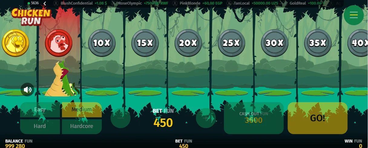 Spiel Chicken Run