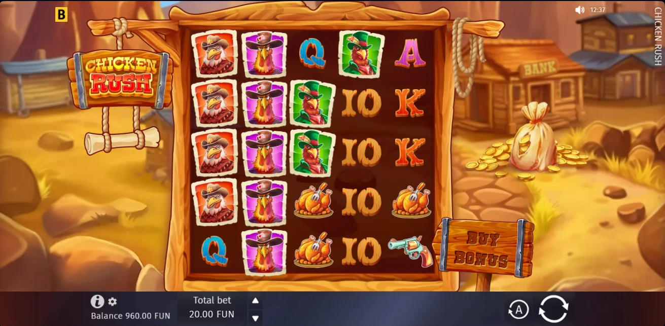 Spiel Chicken Rush