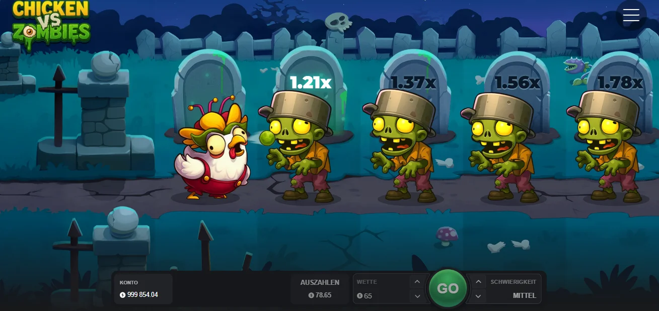 Spiel Chicken vs Zombies