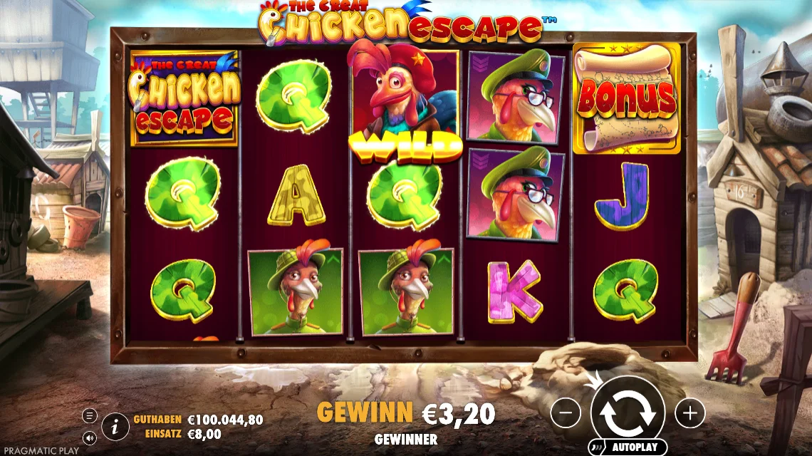 Spiel The Great Chicken Escape