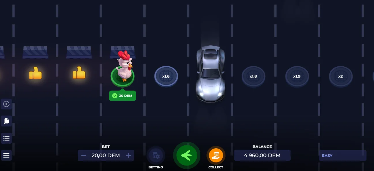 Spiel Uncrossable Rush