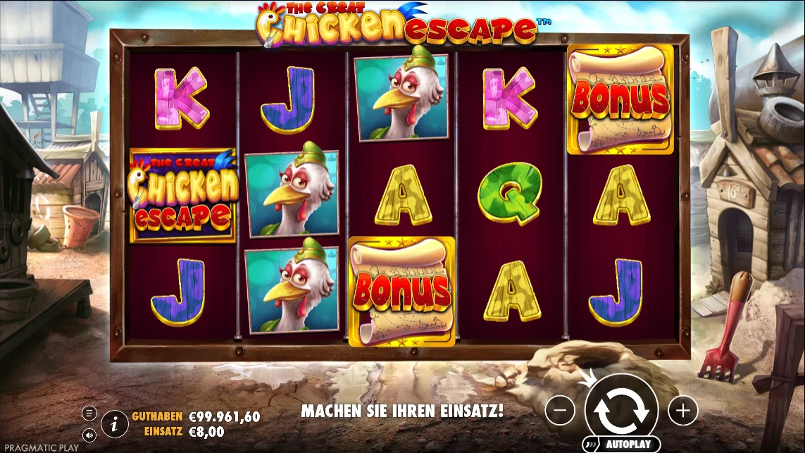 The Great Chicken Escape Demo Spiel