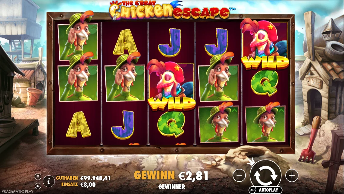 The Great Chicken Escape Spiel