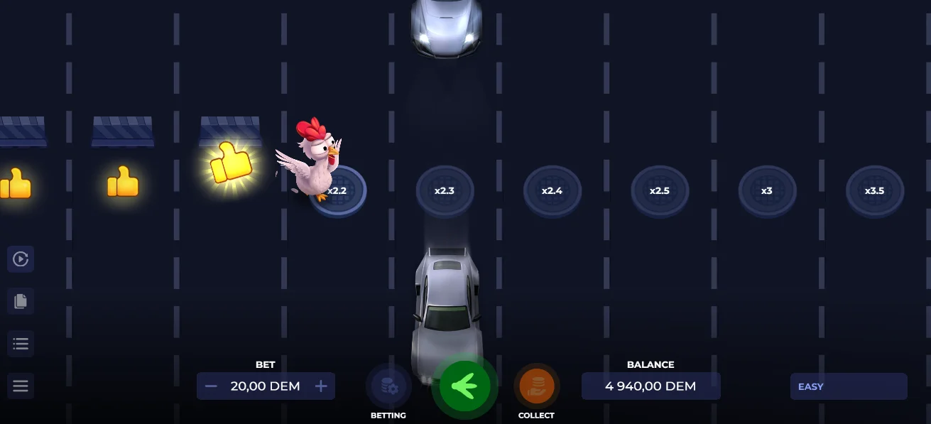 Uncrossable Rush Demo Spiel