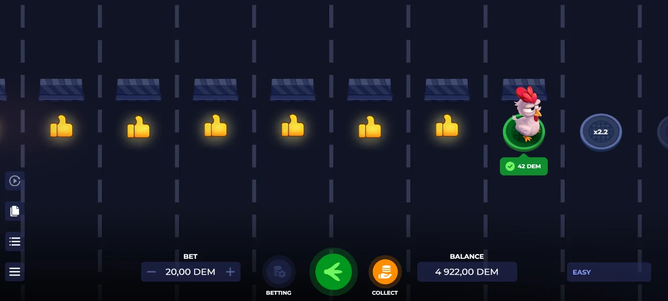 Uncrossable Rush Demo